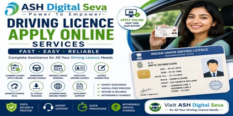 Driving Licence Apply Online Services